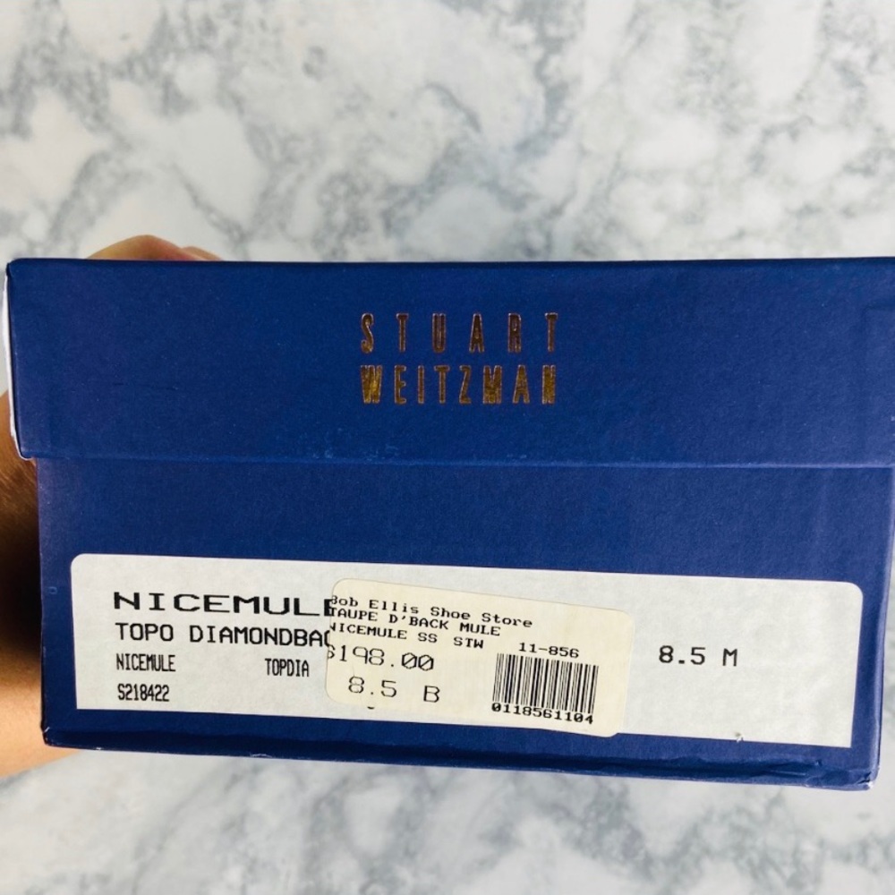 Stuart Weitzman Animal Print Mule: Size 8.5B - Picture 7 of 8